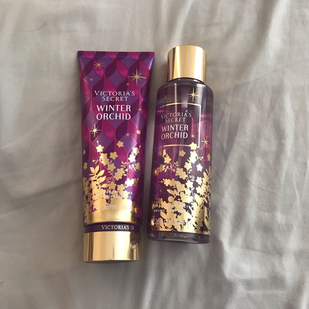 Victoria Secret Winter Orchid 2pc set